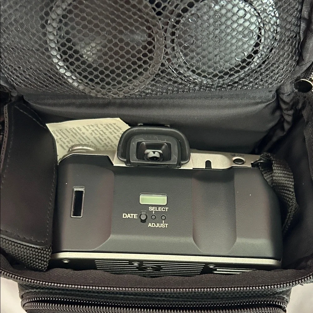Pentax ZX-50 Black and Silver Digital Camera with Strap